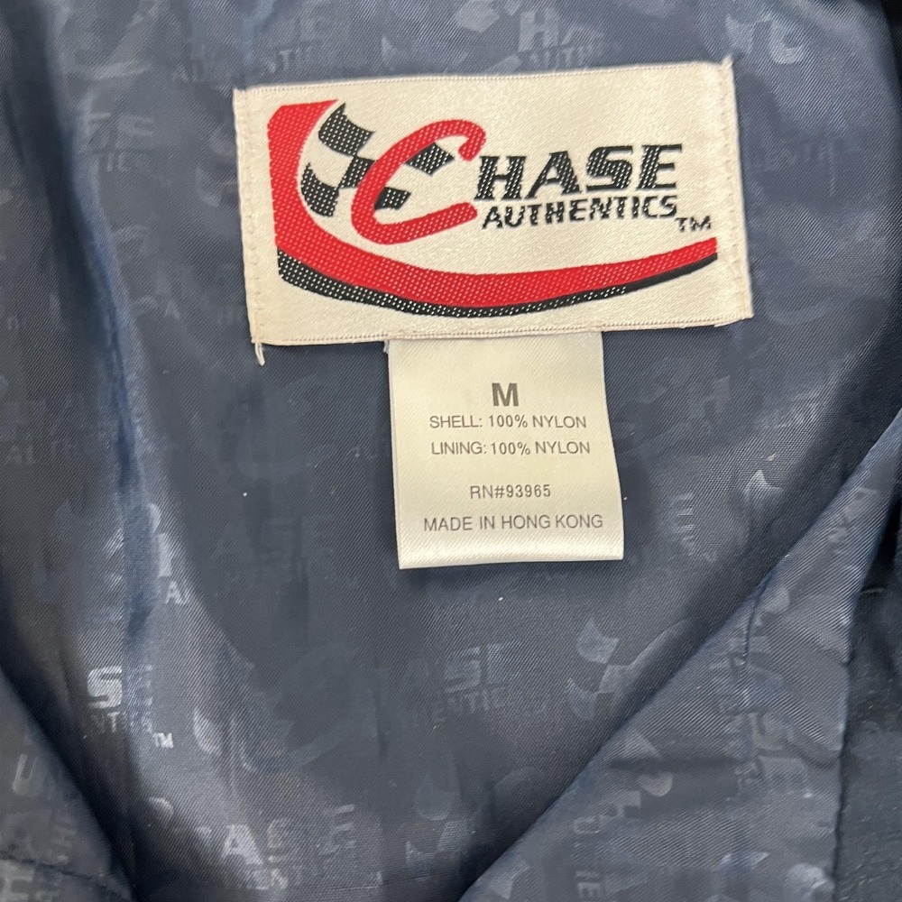 Vintage Rusty Wallace‎ 2 Miller Lite Racing Jacket Mens M Blue Red NASCAR Chase - Picture 7 of 16
